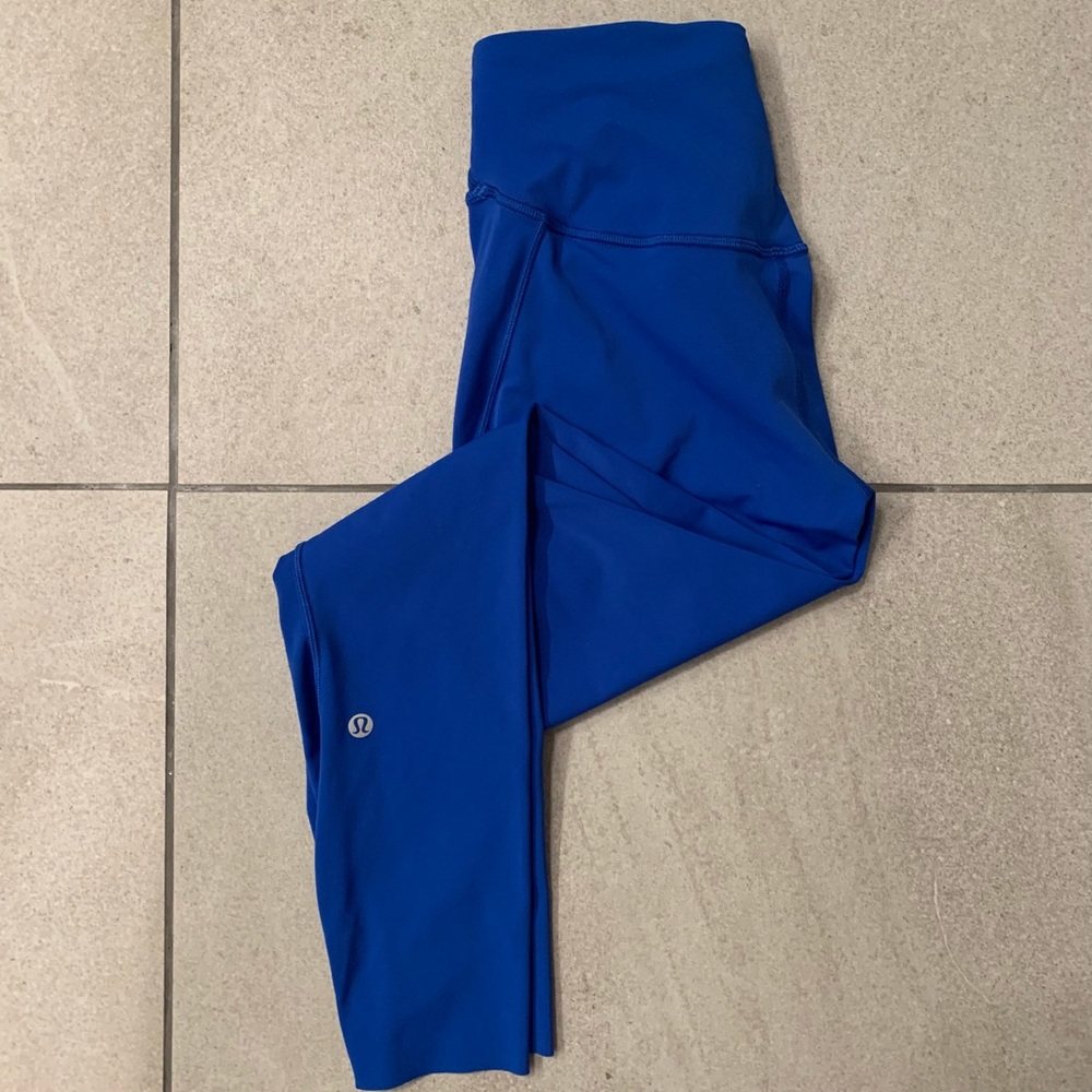 Lululemon Base Pace High-Rise Tight 28" 
Brushed Nulux size 6